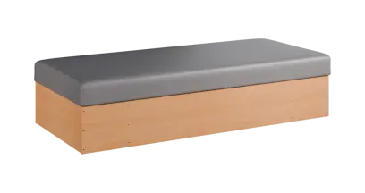 DITA rošt, válenda korpus buk, látka BEST 06 - látka tmavě šedý melír